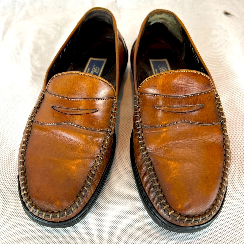 Bragano Brown Learher Loafers 8.5